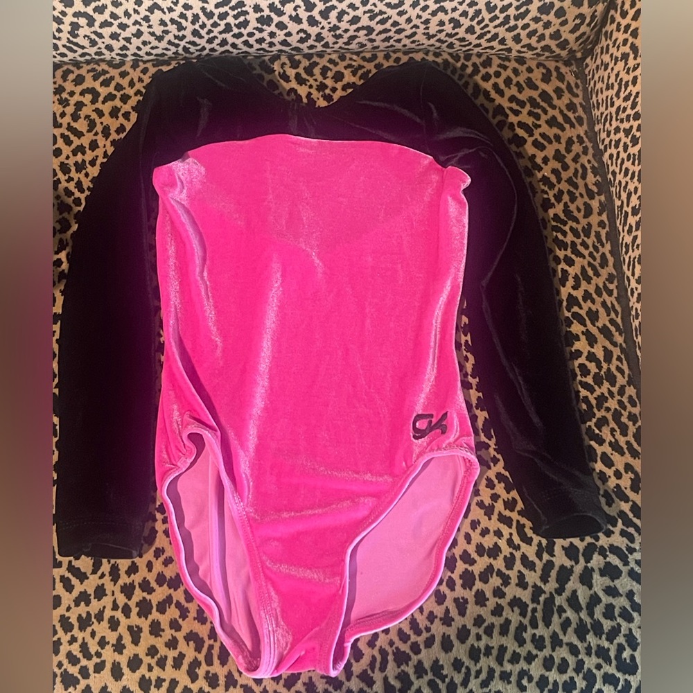 GK Pink and Black Kids Bodysuit